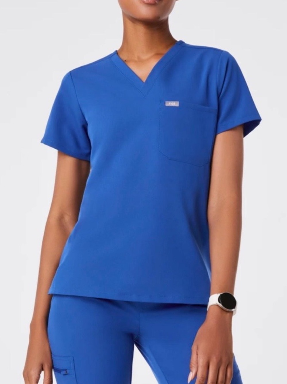 Figs Winning Blue Women’s Catarina One Pocket Scrub Top